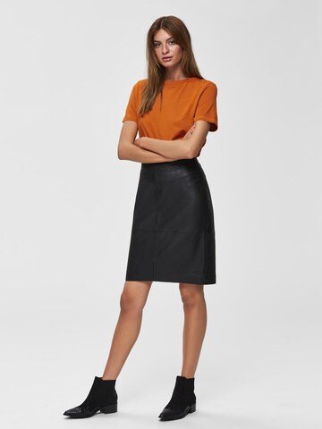 SELECTED Shirt in Oranje