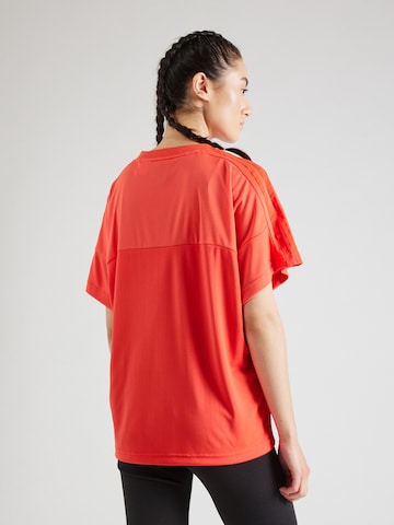 ADIDAS SPORTSWEAR - Camisa funcionais 'Tiro Loose' em vermelho