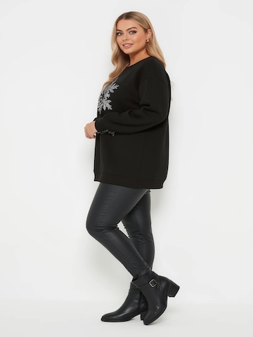 Shape Of You Sweatshirt in Zwart
