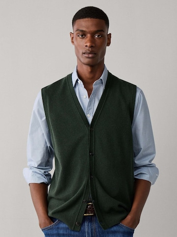 Gilet di Hackett London in verde: frontale