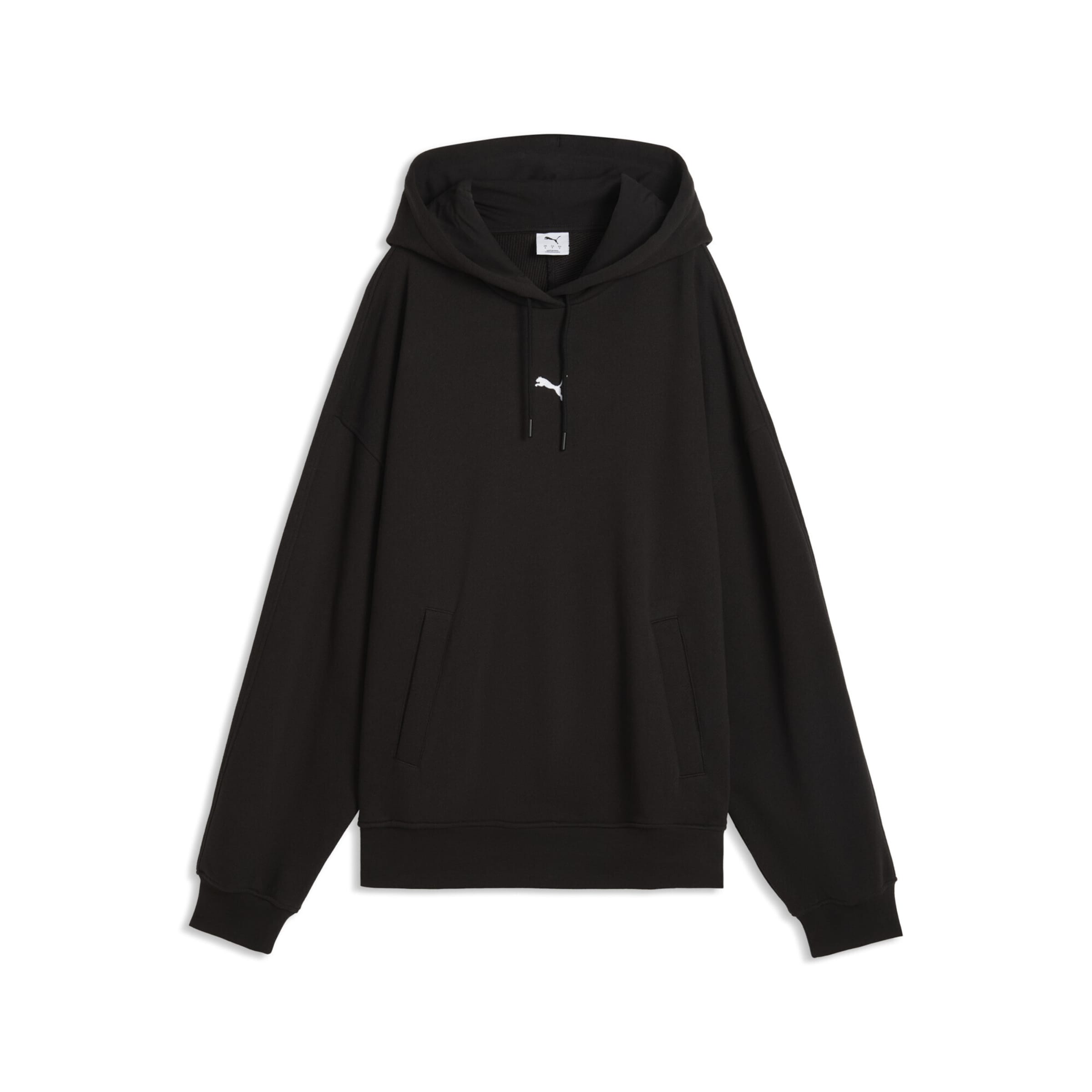 PUMA Sweatshirt 'Essentials' in Schwarz: Vorderseite