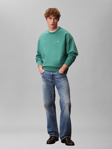 Calvin Klein Jeans Sweatshirt in Grün