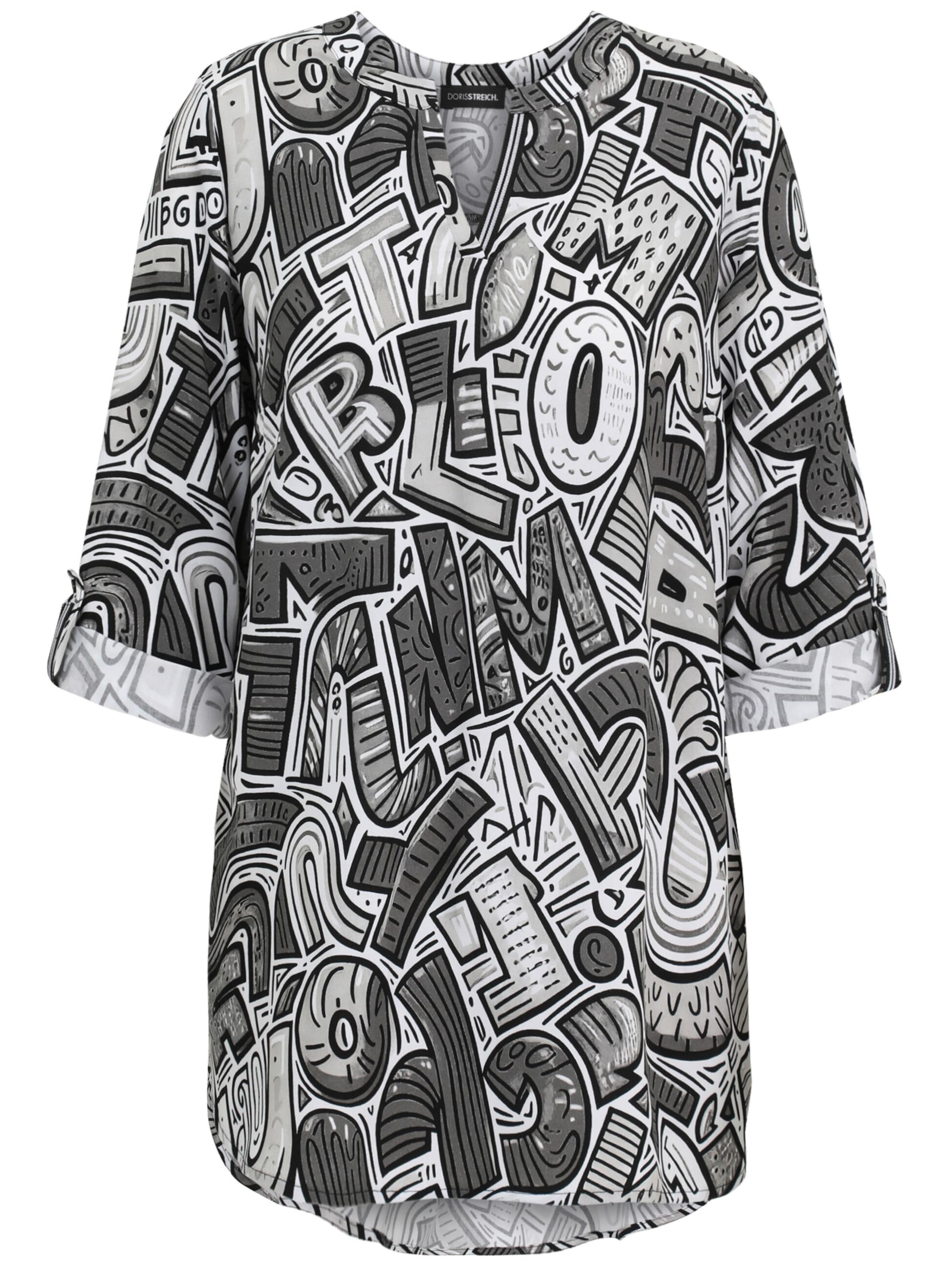 Doris Streich Blouse in Grey: front