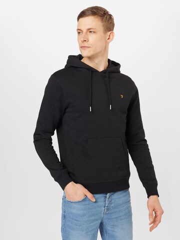 FARAH Sweatshirt 'ZAIN' in Black: front