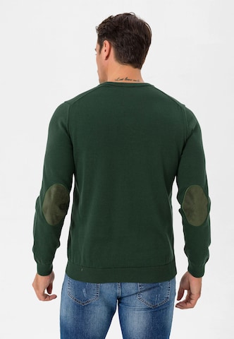 Jimmy Sanders Sweter w kolorze zielony