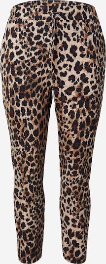 ONLY Carmakoma Housut 'CARGOLDTRASH CLASSIC' värissä beige / ruskea / taupe / musta, Tuotenäkymä