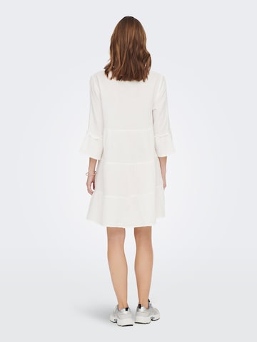 ONLY Платье-рубашка 'Thyra' в Белый