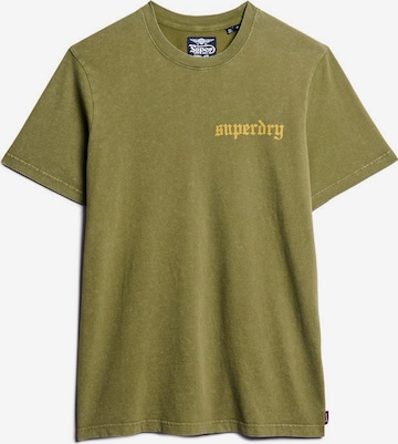 Superdry Shirt in Groen: voorkant