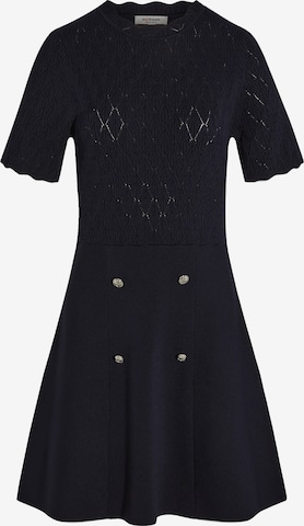 mėlyna Morgan Megzta suknelė: priekis