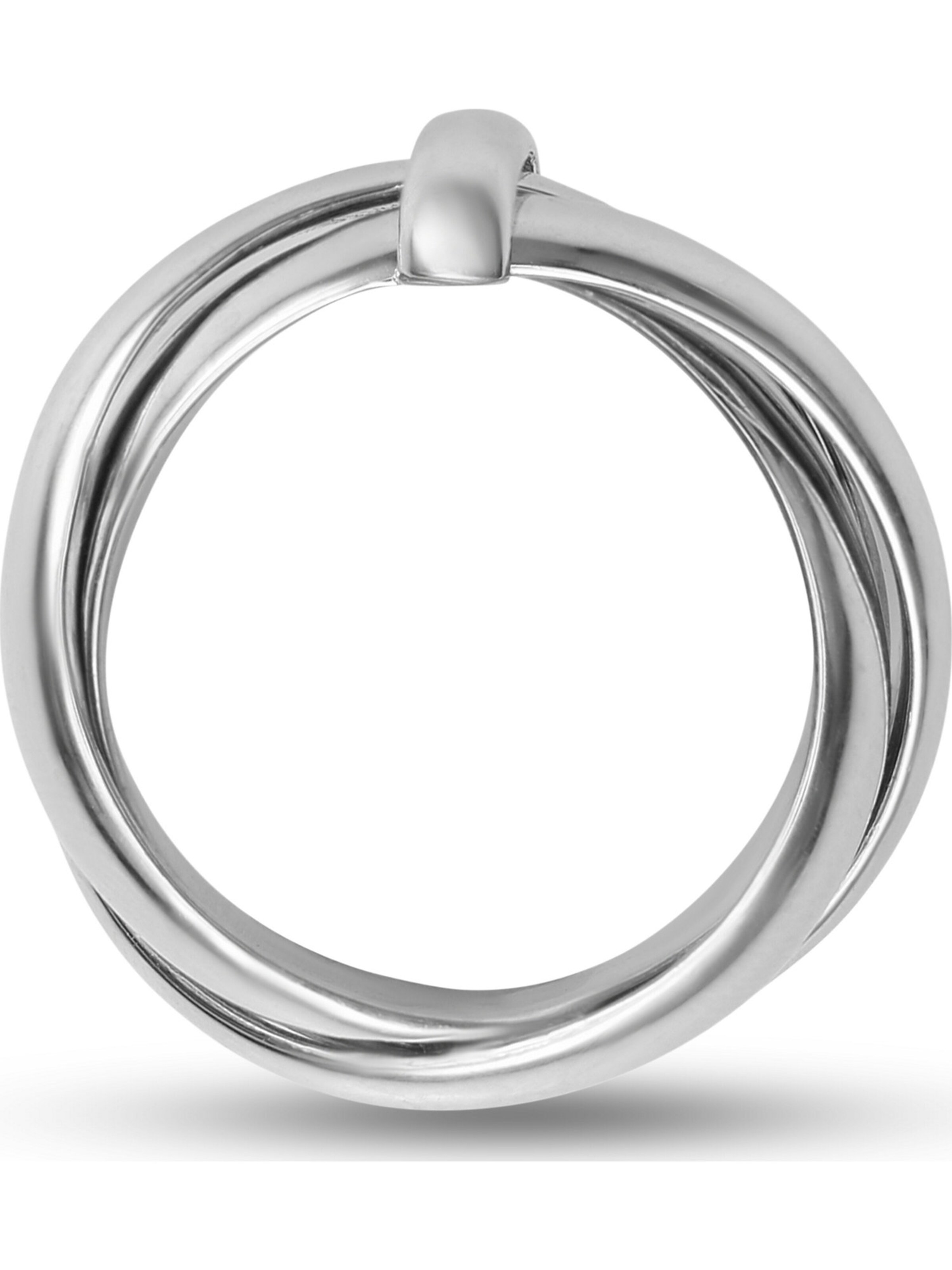 JETTE Ring in Silber: Vorderseite