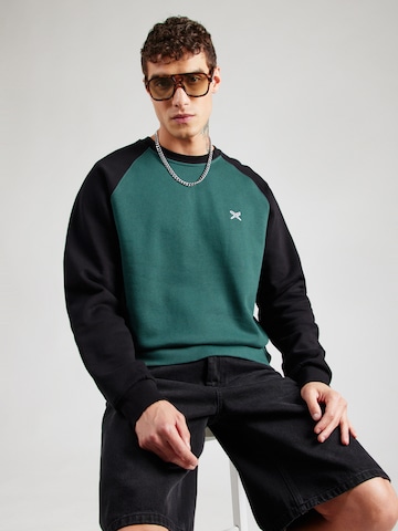 Iriedaily Sweatshirt 'De College' i grön