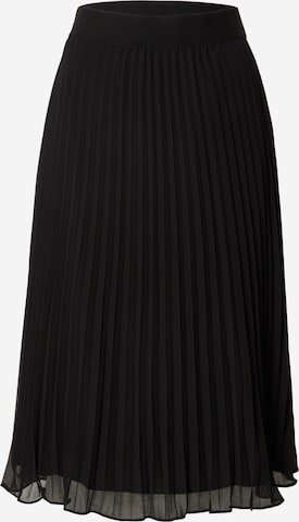 DKNY Sukňa 'PULL ON PLEATED MAXI SKIRT' - Čierna: predná strana