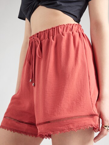 ABOUT YOU Regular Pants 'Hanni' in Orange