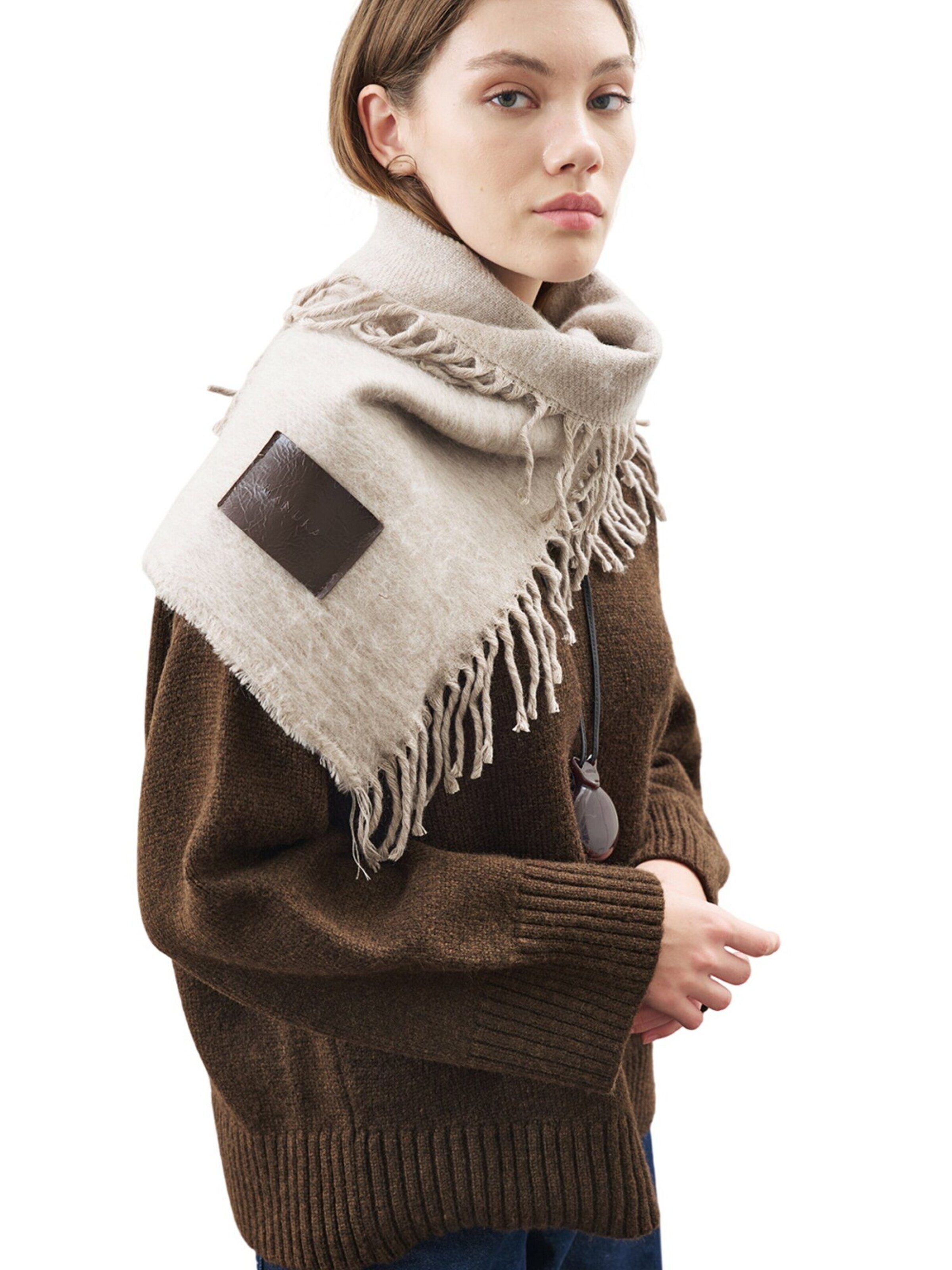 MANUKA Schal‌‌‌‌‌‌‌‌‌‌ in Beige