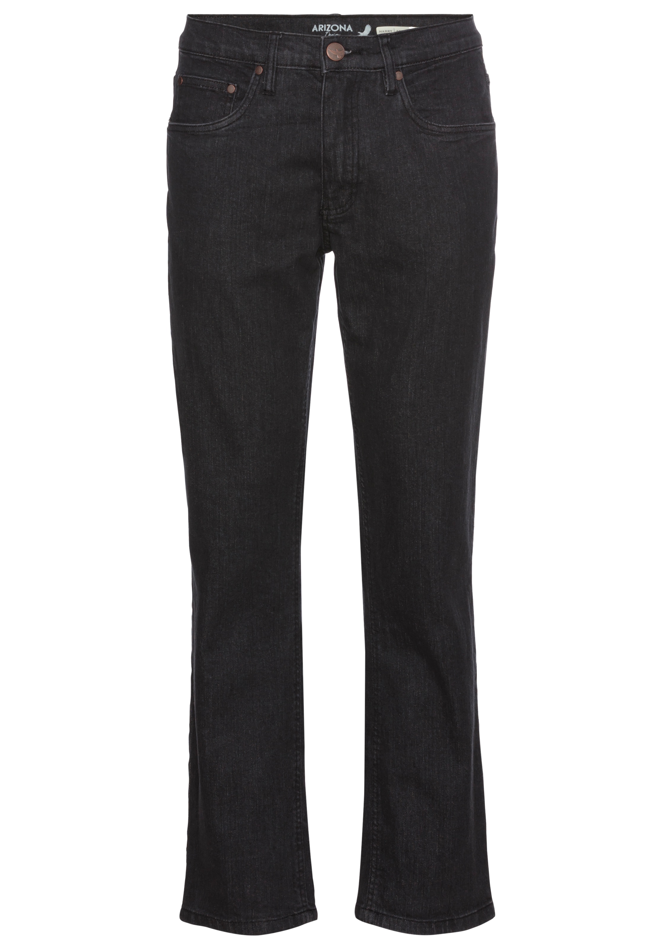 ARIZONA Regular Jeans in Schwarz: Vorderseite