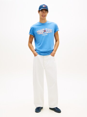 mėlyna Tommy Jeans Marškinėliai