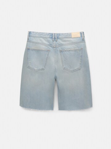 Pull&Bear Regular Shorts in Blau