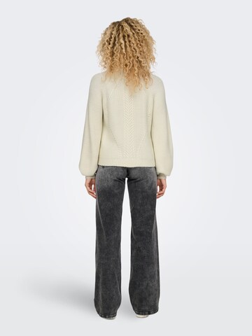 Pull-over 'ONLKatia' ONLY en blanc