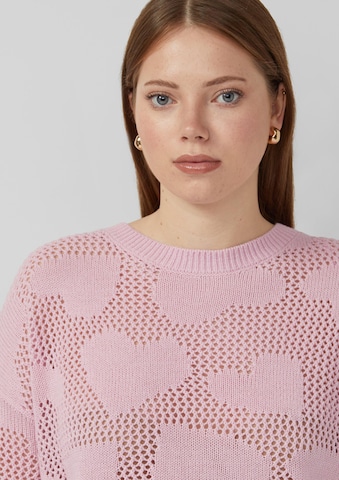 Pull-over QS en rose