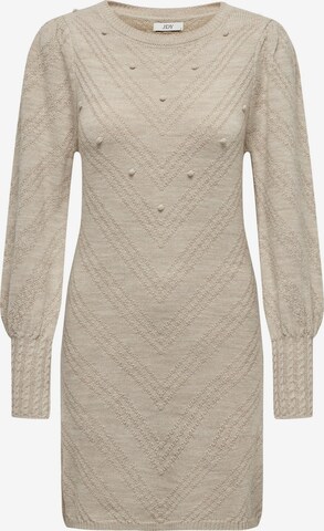 JDY Knitted dress 'EASE' in Beige: front