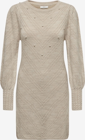 JDY Knitted dress 'EASE' in Beige: front