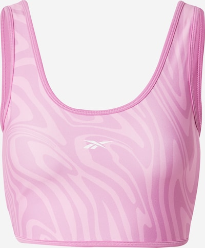 Reebok Sport-BH 'MOD SAFARI' in pink / rosa, Produktansicht