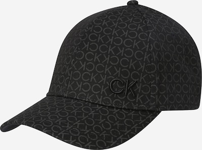 Șapcă Calvin Klein pe gri închis / negru, Vizualizare produs