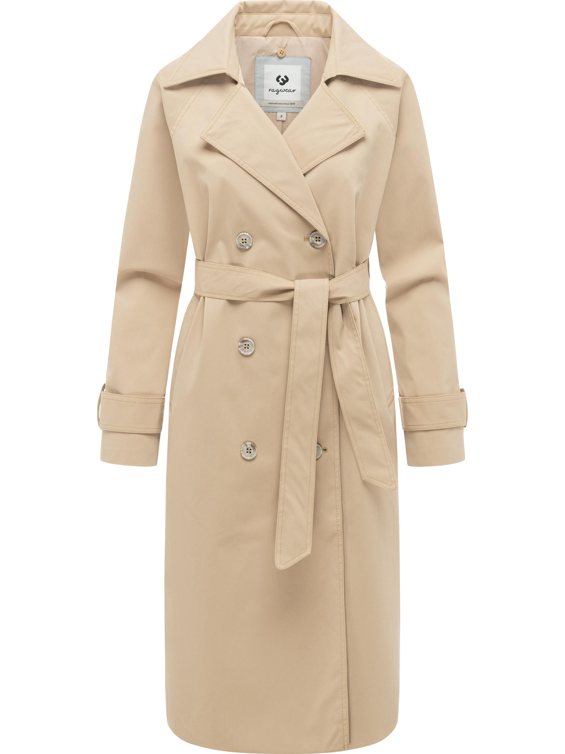 Cappotto funzionale 'Trenchie Y' di Ragwear in beige