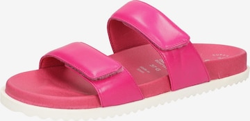 SIOUX Mules 'Ingemara' in Pink: front