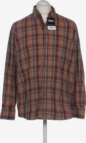 Charles Vögele Button Up Shirt in L in Brown: front