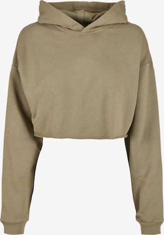 Urban Classics Sweatshirt in Green: front