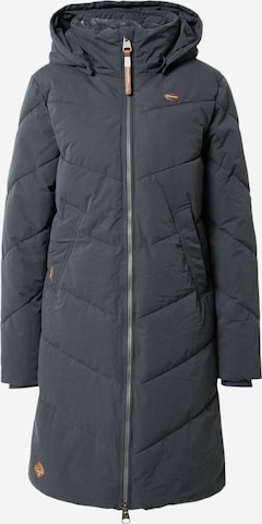 Ragwear Between-Seasons Coat 'REBELKA' in Grey: front