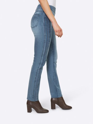 heine Regular Jeans in Blauw: voorkant