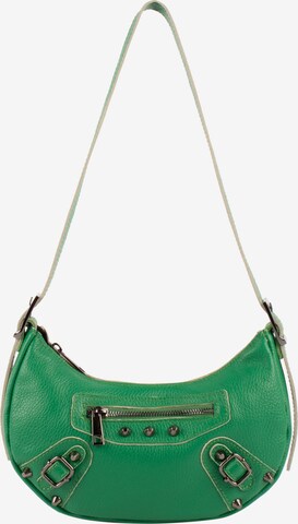 faina Shoulder Bag in Green: front