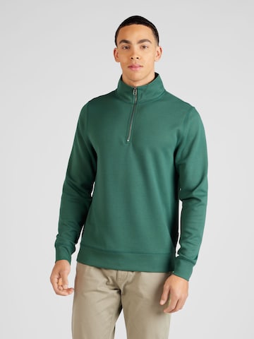 Casual Friday Sweatshirt 'Sebastian' in Groen: voorkant