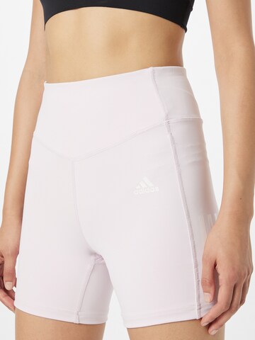 ADIDAS SPORTSWEAR - Skinny Pantalón deportivo en rosa