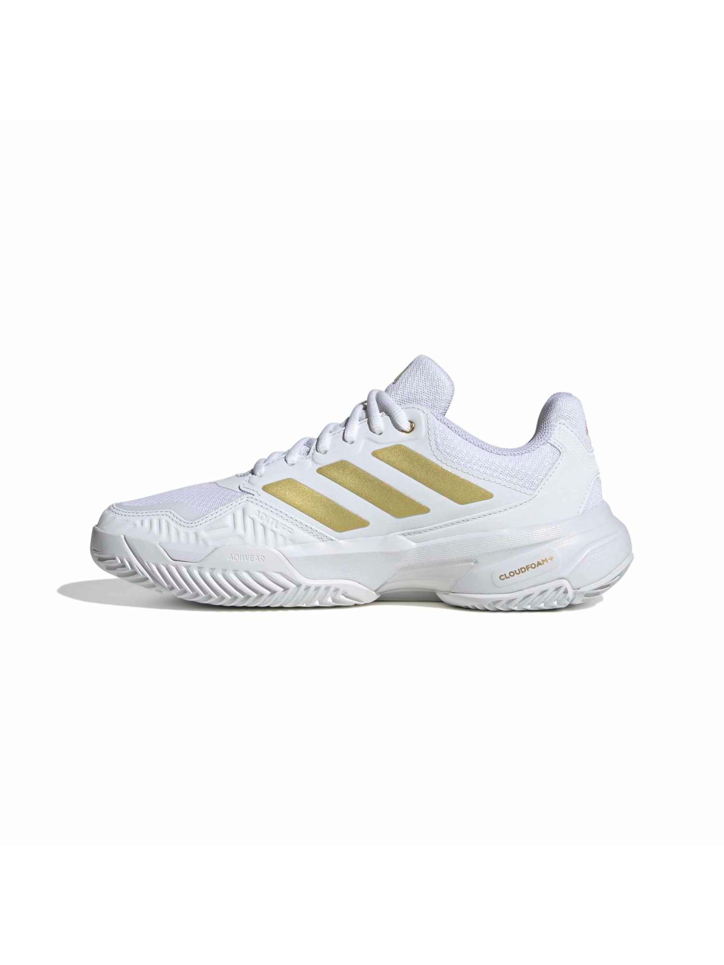 Scarpa sportiva 'CourtJam Control 3' di ADIDAS PERFORMANCE in bianco: frontale