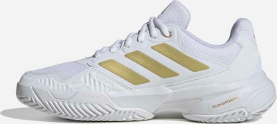 Sportiniai batai 'CourtJam Control 3' iš ADIDAS PERFORMANCE, spalva – Auksas / balta, Prekių apžvalga