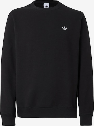 ADIDAS ORIGINALS Majica 'Trefoil Essentials' | črna barva: sprednja stran