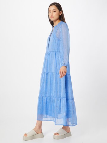 Neo Noir Shirt Dress 'Nobis' in Blue