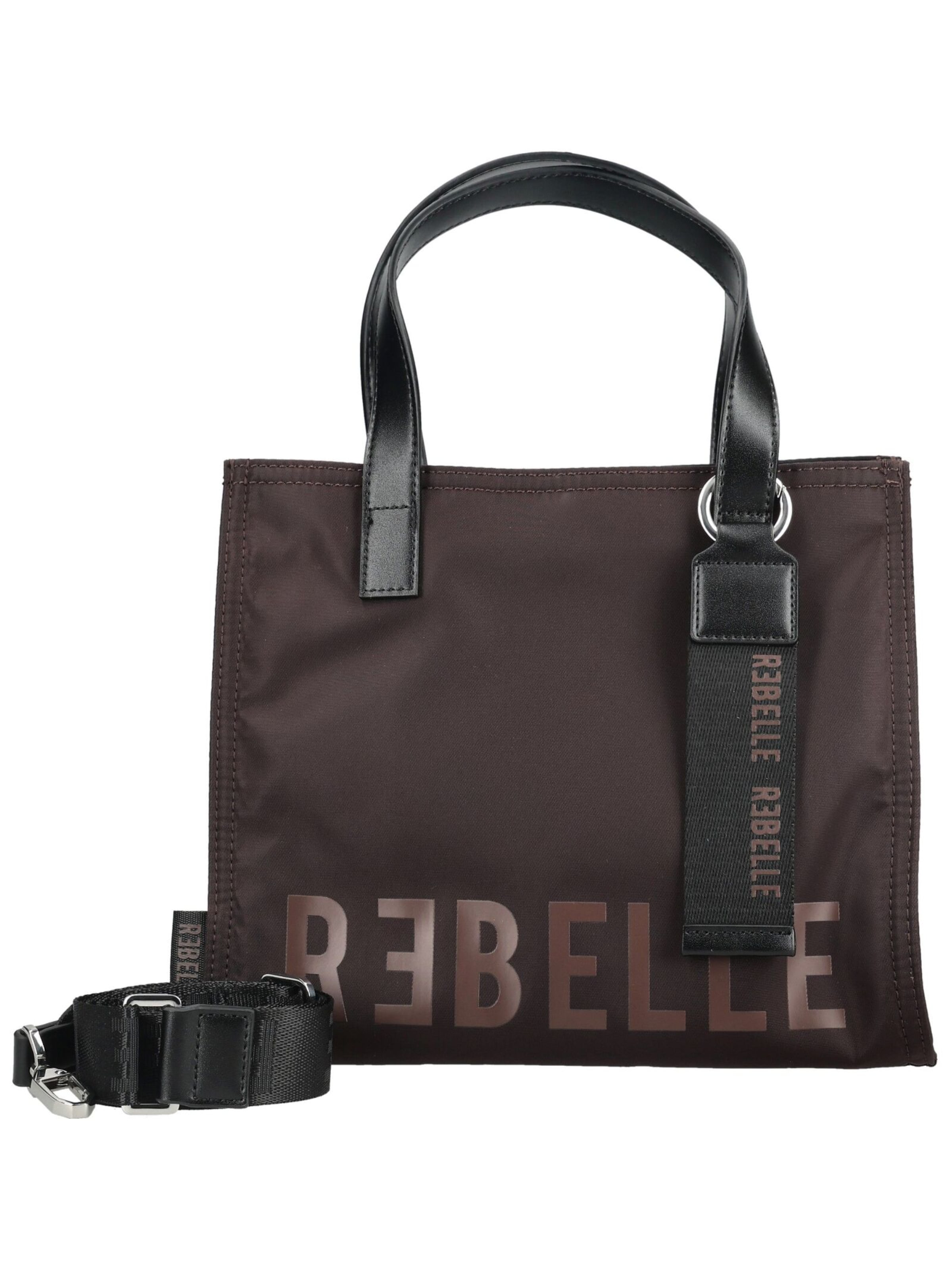 Rebelle Shopper in Braun: Vorderseite