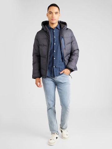 Pepe Jeans Regular Fit Hemd 'CLEVELAND' in Blau