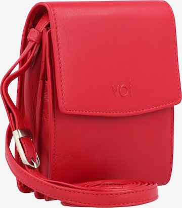 VOi Soft Adalie Umhängetasche Leder 10 cm in Rot