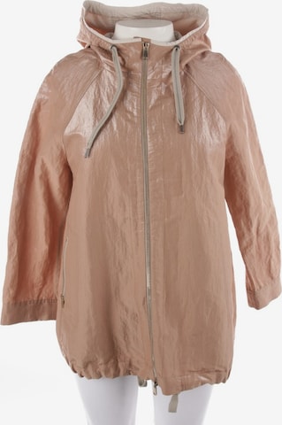 Brunello Cucinelli Jacket & Coat in M in Brown: front