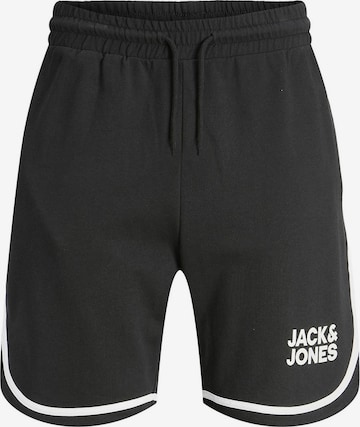 Jack & Jones Junior Pants 'RONALDO' in Black: front
