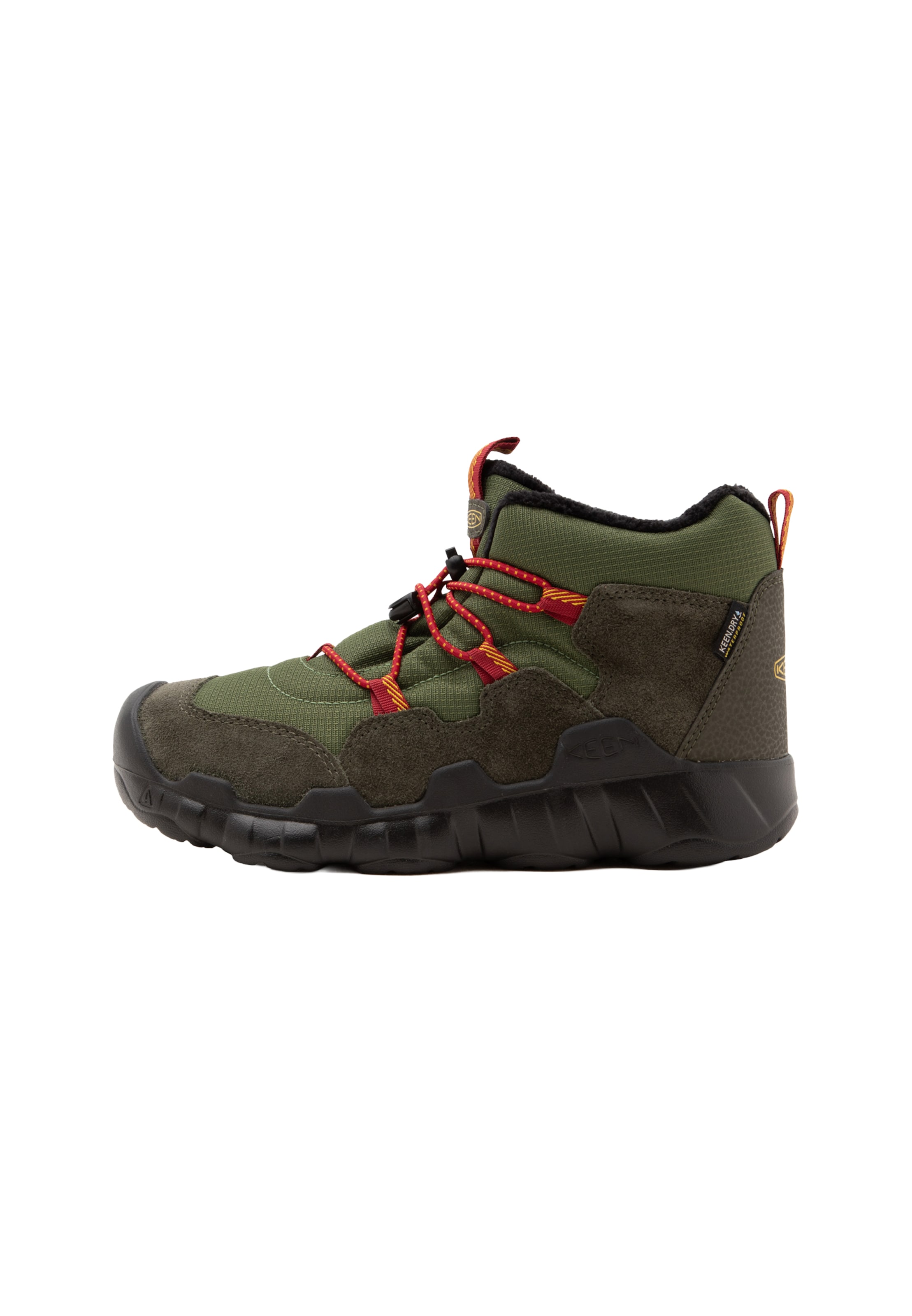 Botine 'HYPOWSER' de la KEEN pe verde: față
