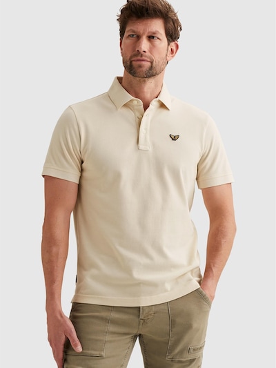 Maglietta 'Polo shirt with garment-dye wash' in S PME Legend di colore beige, Visualizzazione prodotti