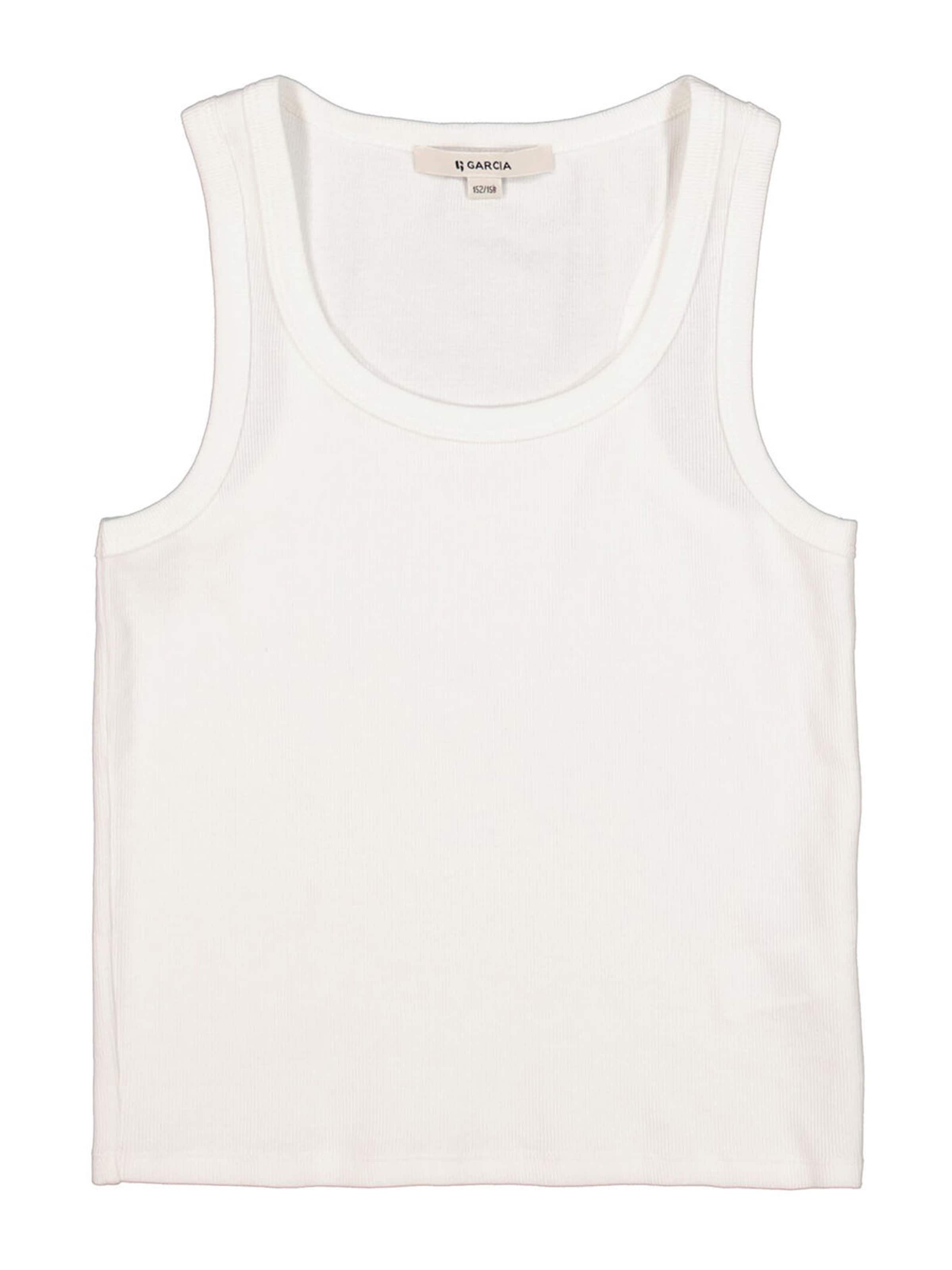 GARCIA Top in White: front