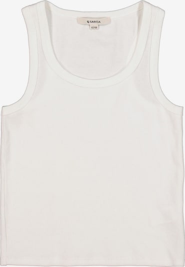 Palaidinė be rankovių iš GARCIA, spalva – balta, Prekių apžvalga