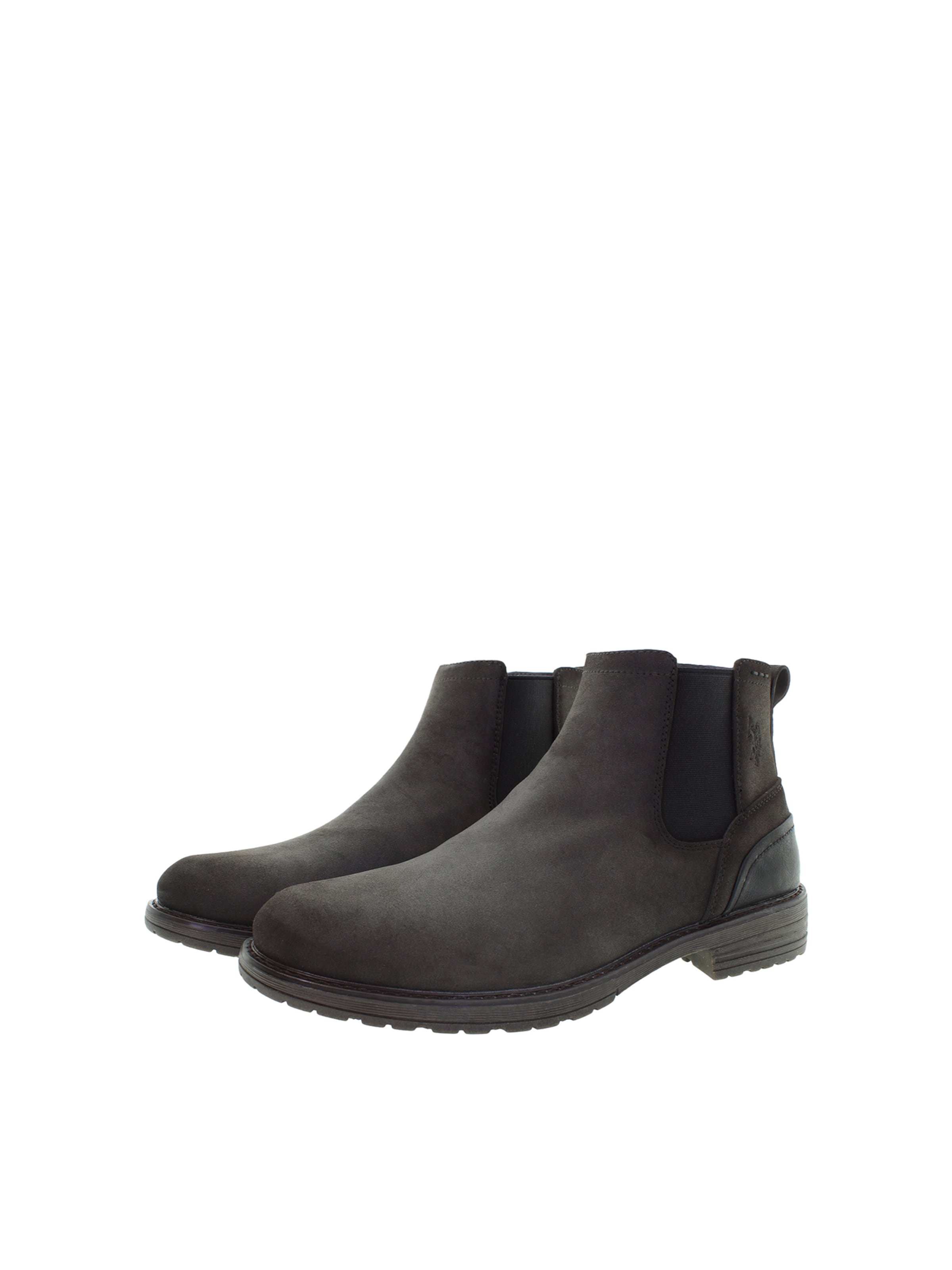 U.S. POLO ASSN. Chelsea Boots 'SERGE' in Grau